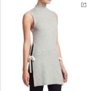 Alice + Olivia Grey Alvera tunic